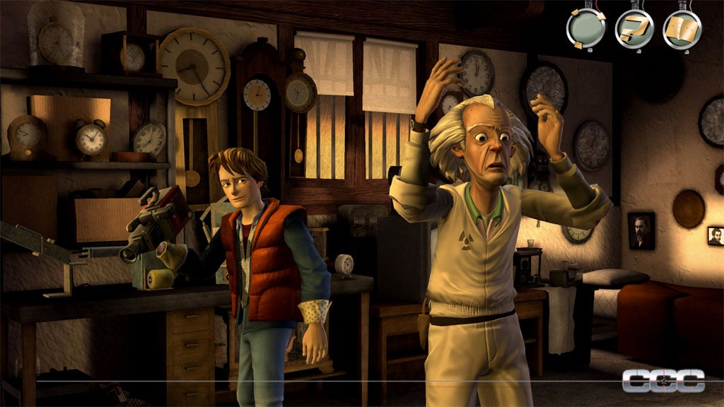 Back to the Future: The Game image
