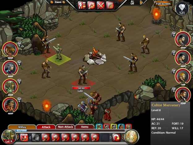 Dungeons & Dragons: Heroes of Neverwinter Screenshot