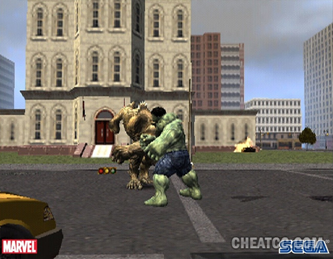The Incredible Hulk Cheats and Cheat Codes, PlayStation 2