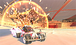 Supersonic Acrobatic Rocket-Powered Battle-Cars screenshot