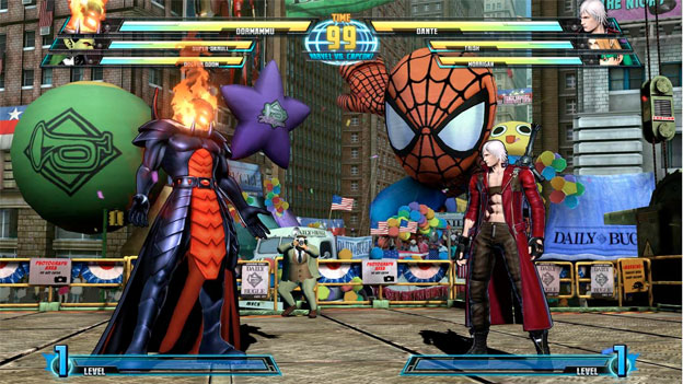 Marvel vs. Capcom 3: Fate of Two Worlds Screenshot