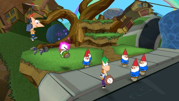 Phineas and Ferb: Across the 2nd Dimension Screenshot