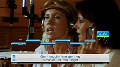 SingStar ABBA screenshot