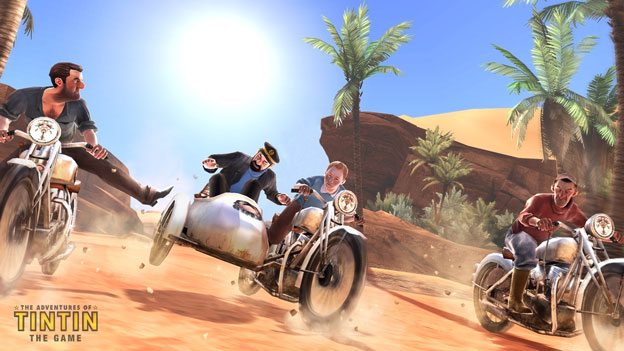 The Adventures of Tintin: The Game Screenshot