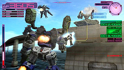 Armored Core: Last Raven Portable screenshot