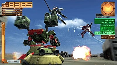 Armored Core Silent Line Portable Review For Playstation Portable Psp