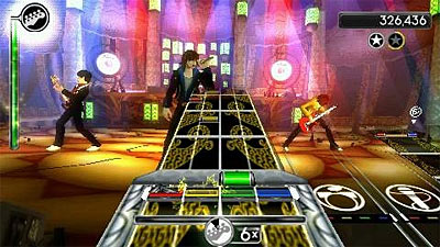 Rock Band Unplugged screenshot