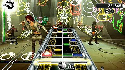 Rock Band Unplugged screenshot