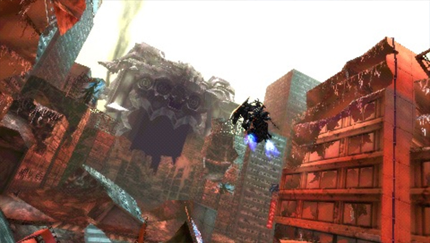 Black Rock Shooter: The Game Screenshot