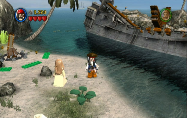 pirates of the caribbean wii game