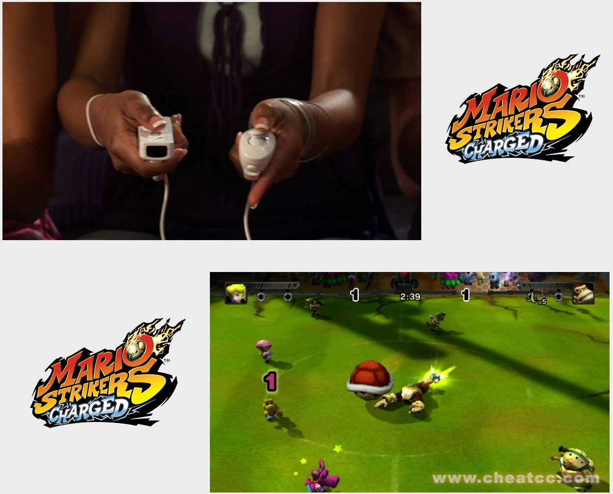 Mario Strikers: Charged image