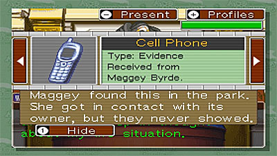 Phoenix Wright: Ace Attorney - Justice for All screenshot