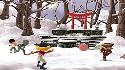 Pirates Vs. Ninjas Dodgeball screenshot