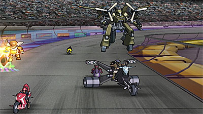 Yu-Gi-Oh! 5D's Wheelie Breakers screenshot