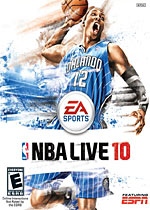 NBA Live 10 box art