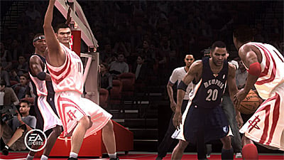 NBA Live 08 screenshot