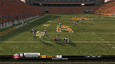 NCAA Football 10 screenshot