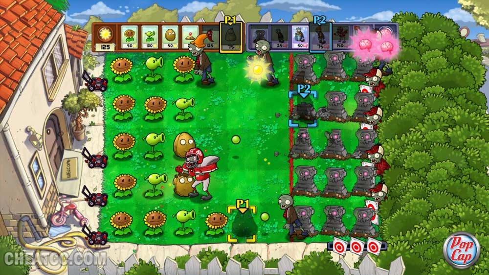plants vs zombies free online game popcap