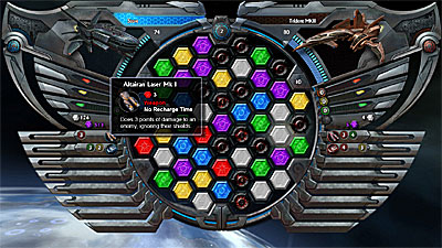 Puzzle Quest: Galactrix screenshot