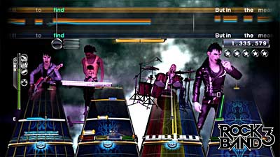 Rock Band 3 screenshot