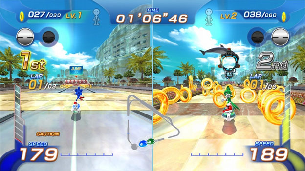 Sonic: Free Riders screenshot