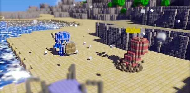 3D Dot Game Heroes gameplay