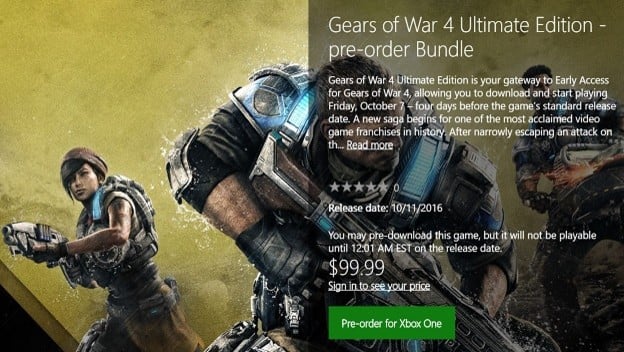 Gears of War 4 gets an October release date