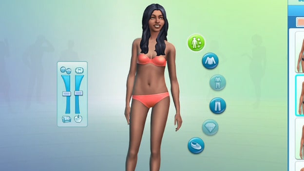 how do you create a sim in sims 4