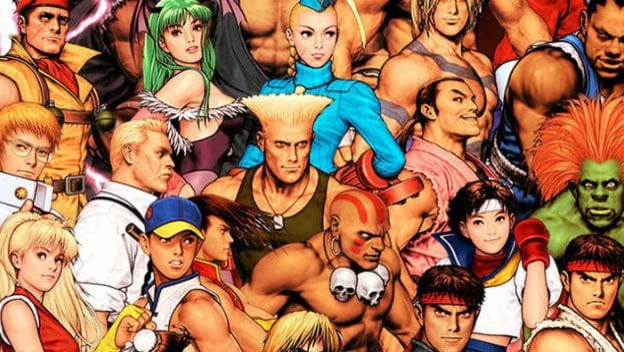 10 STREET FIGHTERS VS 10 KING OF FIGHTERS! 