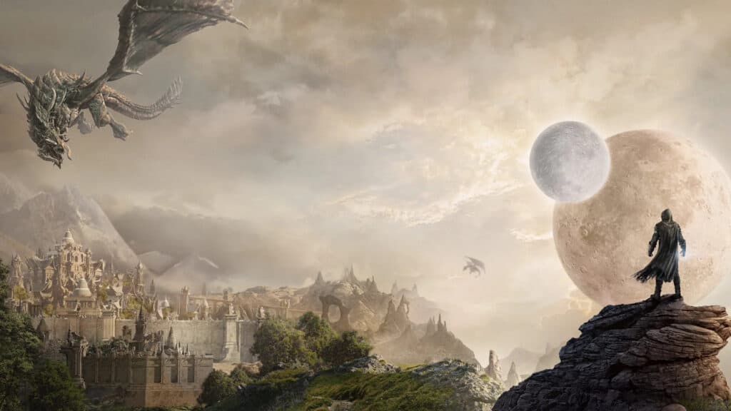 Una imagen promocional oficial para los Scrolls Elder en línea: Elsweyr de bethesda.net