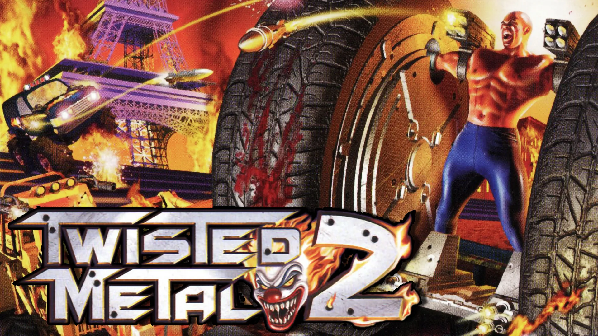 Twisted Metal 4 - All Bosses (Sweet Tooth) 