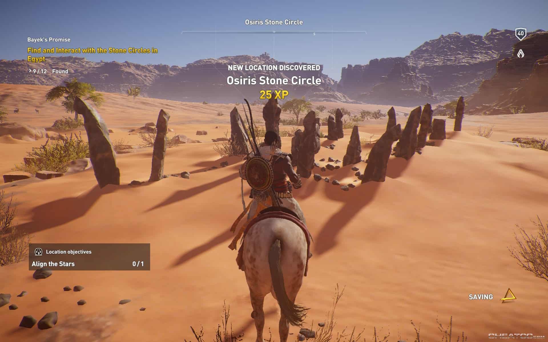 Assassins Creed Origins Guide And Walkthrough Osiris Stone Circle Location