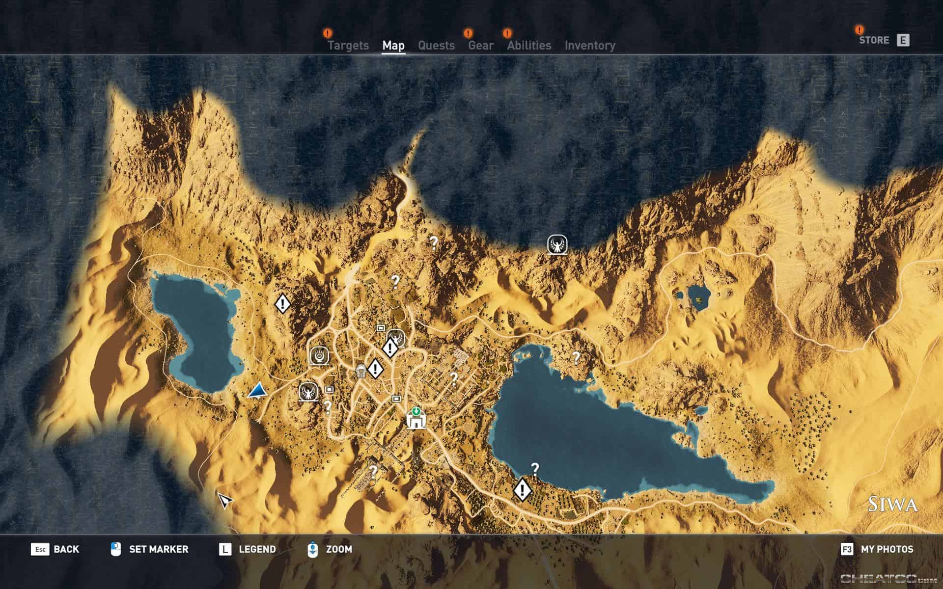 Assassin S Creed Origins Guide Walkthrough Exploring Siwa
