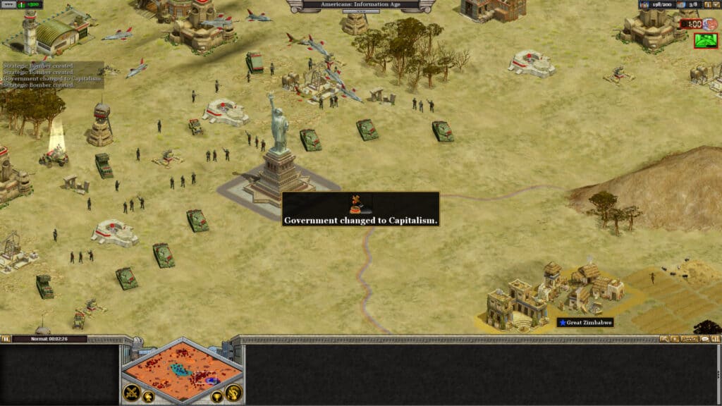 Rise of Nations: Thrones and Patriots Cheat Codes for PC and Mac
