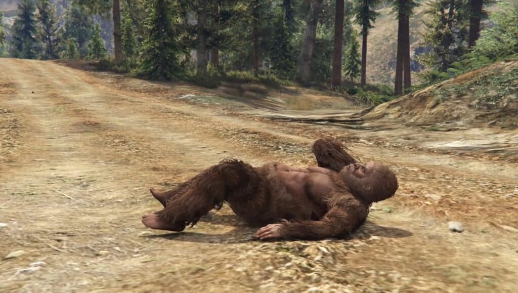 How To Find Bigfoot On Grand Theft Auto V Cheat Code Central