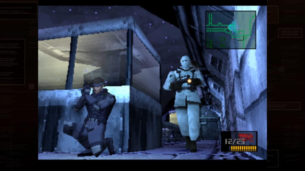 Una imagen promocional de vapor para Metal Gear Solid