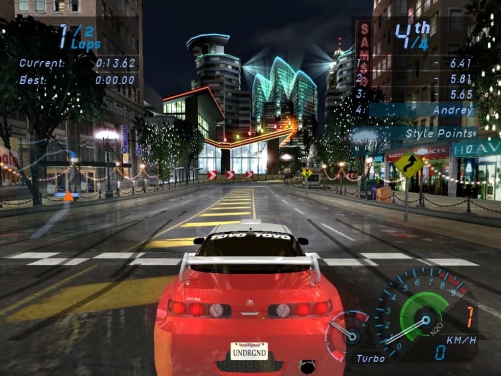 Need For Speed Underground 1 Gameplay (PC) 