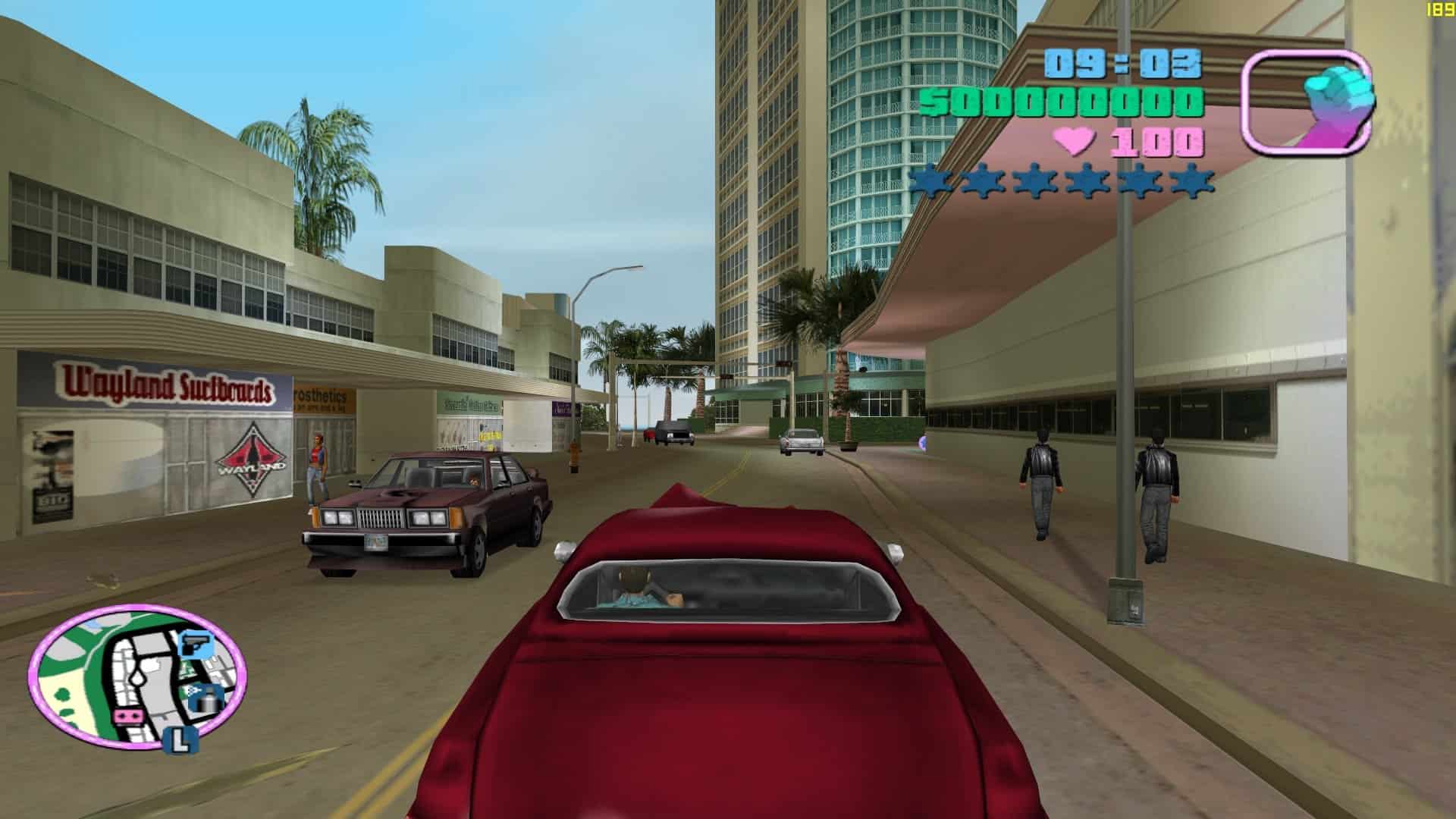 GTA Vice City PS2 codes 
