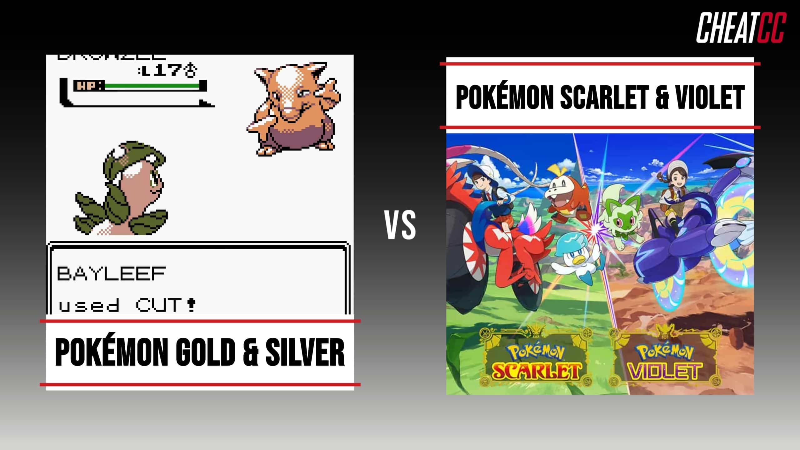 Pokémon Sword & Shield vs. Pokémon Scarlet & Violet: Full Comparison -  Cheat Code Central