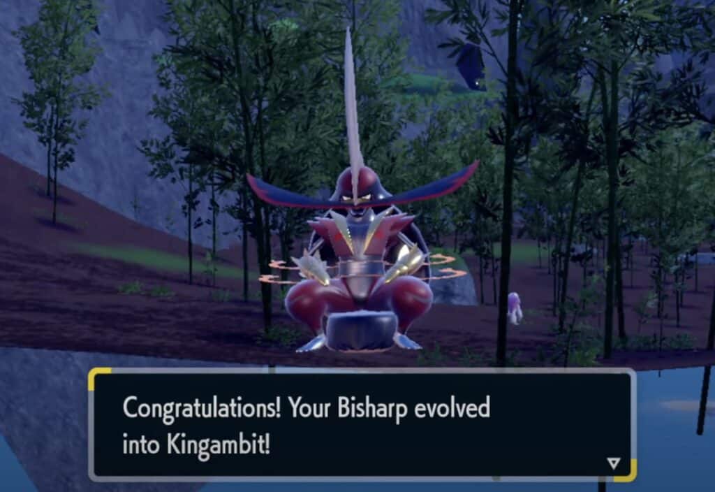 Kingambit has the most ALPHA running animation [Pokémon Scarlet & Violet] 