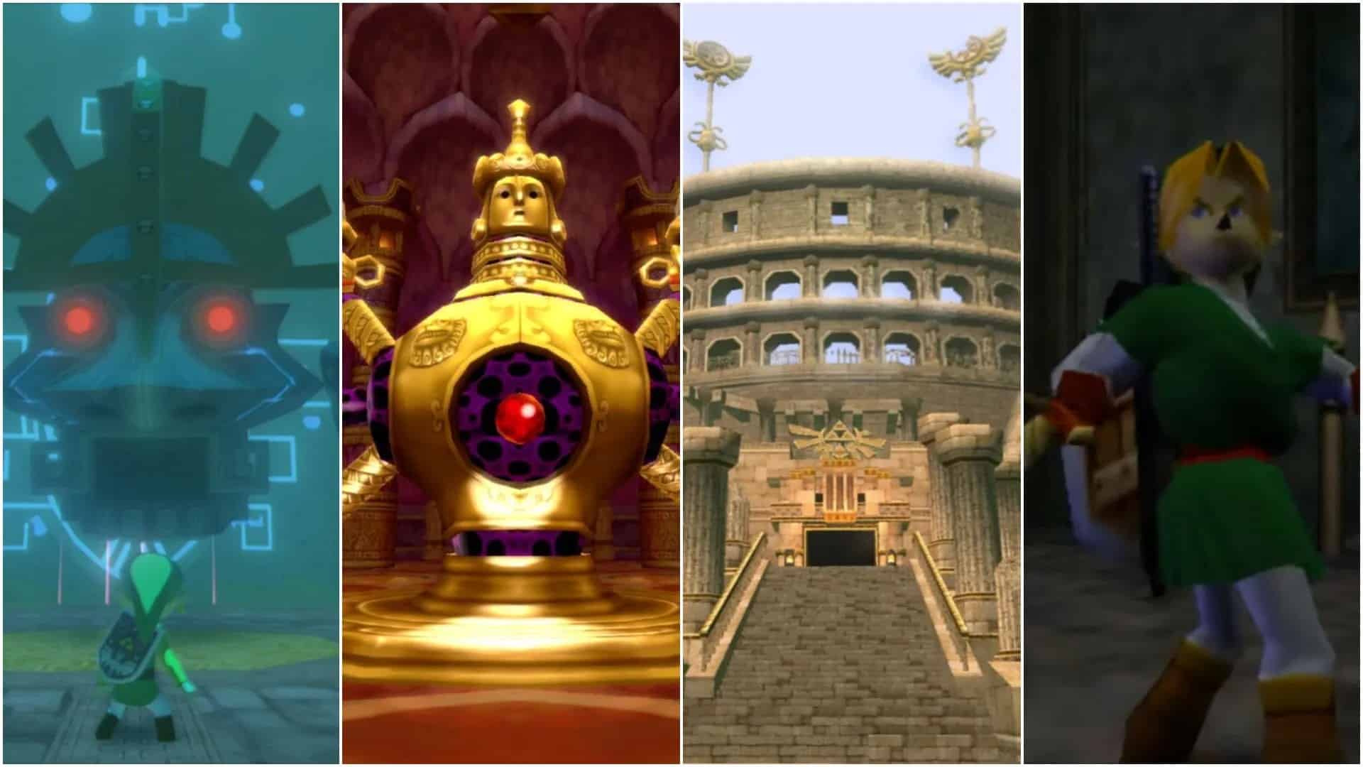 Depicting the Level Design of a Legend of Zelda Dungeon