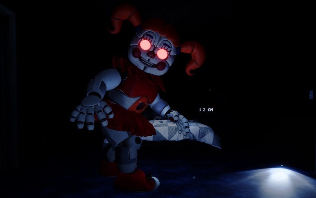 FNAF character Circus Baby is brought to life then attacks creator