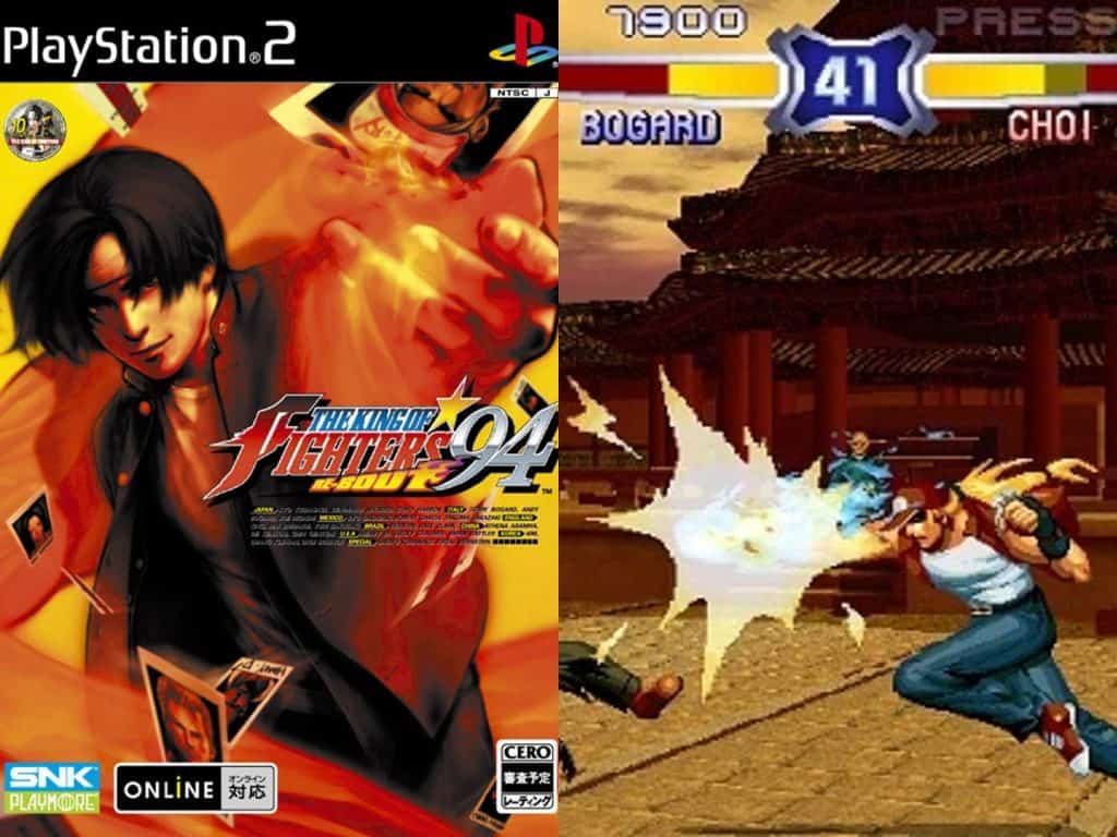 King of Fighters '94 Re-Bout box art and gameplay