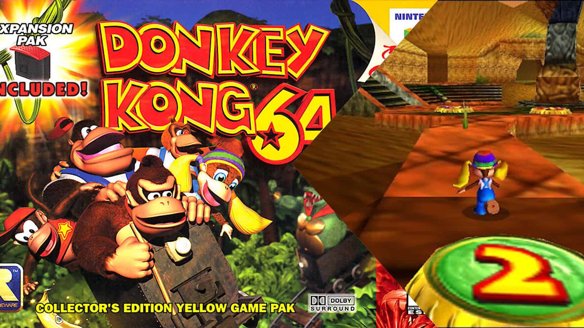 Donkey Kong 64 Cheats, Secrets, and Unlockables for Nintendo 64 (N64 ...