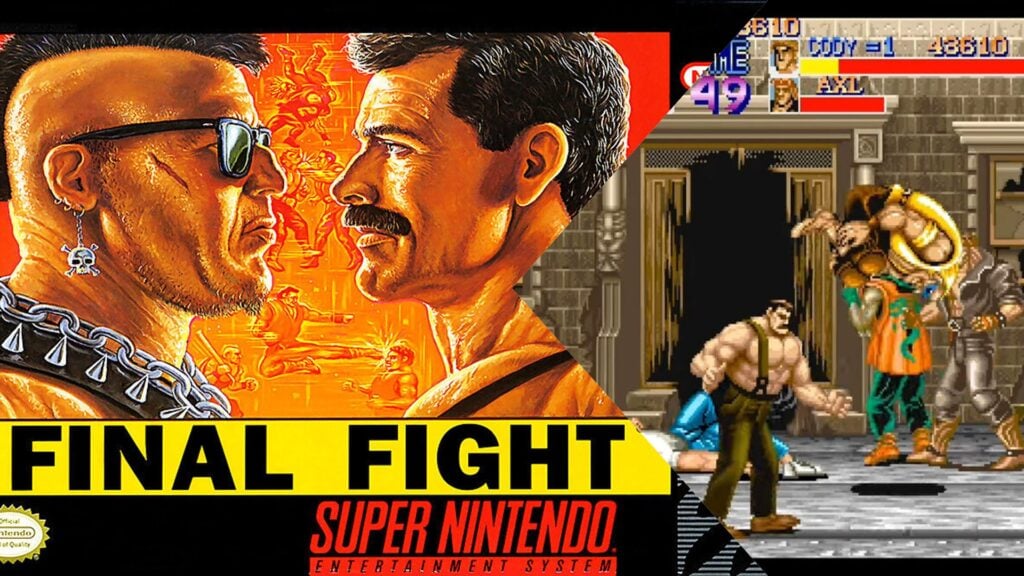 Final Fight box art and gameplay