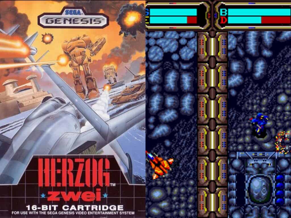 Herzog Zwei box art and gameplay