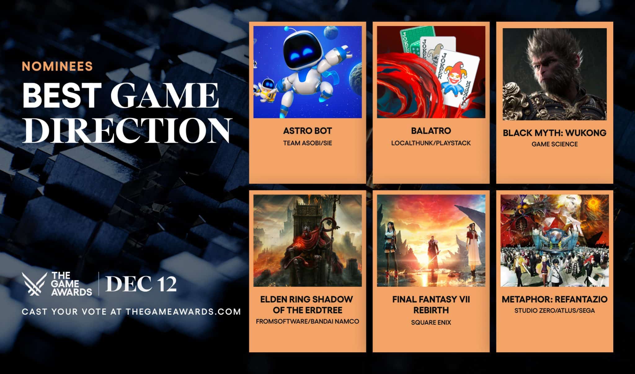 The Game Awards 2024 All Nominations and Our Picks & Predictions